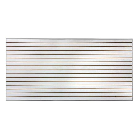United Visual Products Sliding Door Wood Corkboard, 72"x36", Cher UV9005OCS-CHERRY-PUMICE